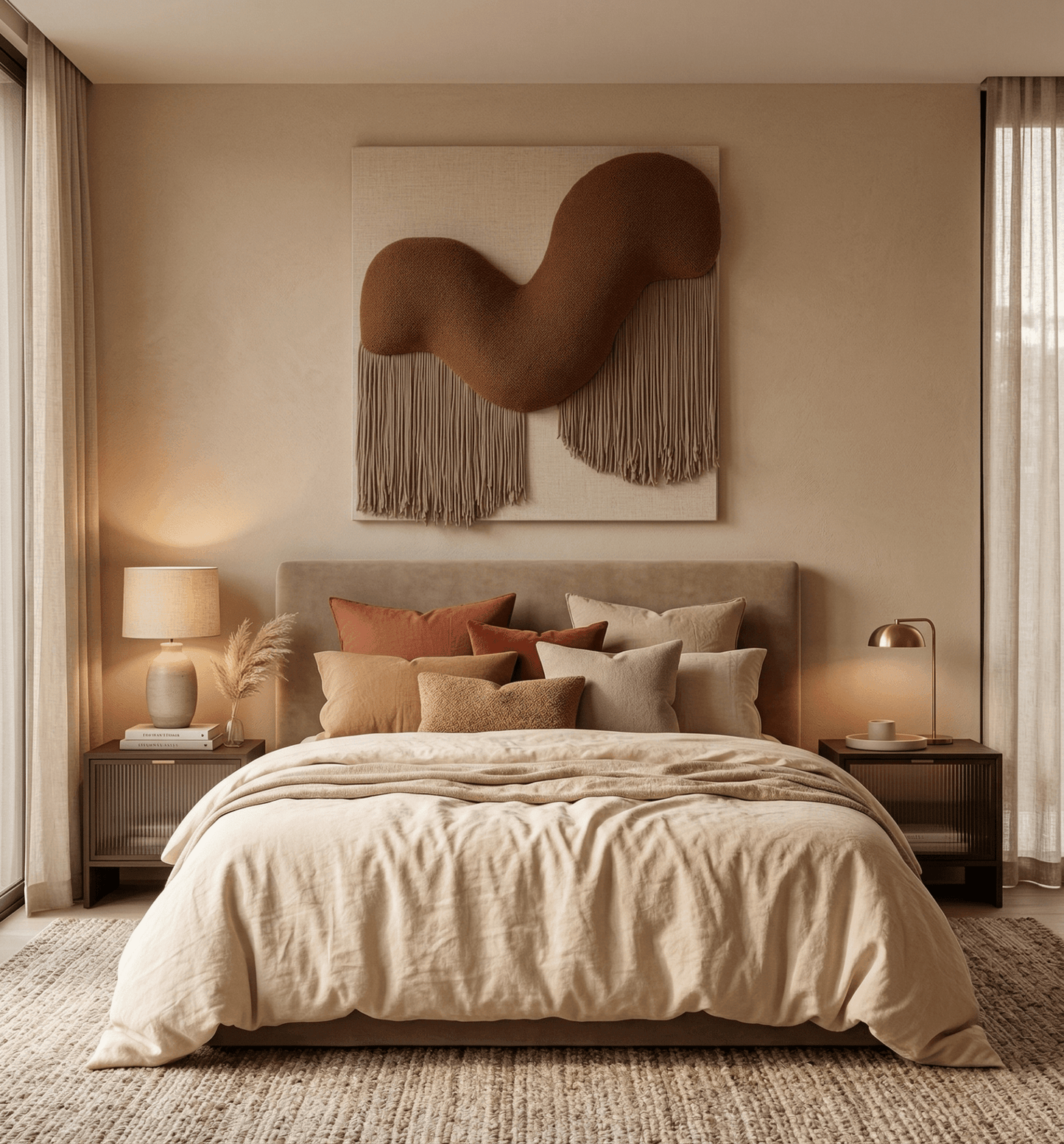 Bohemian Drama - Fabric statement piece - Arte de Amaris