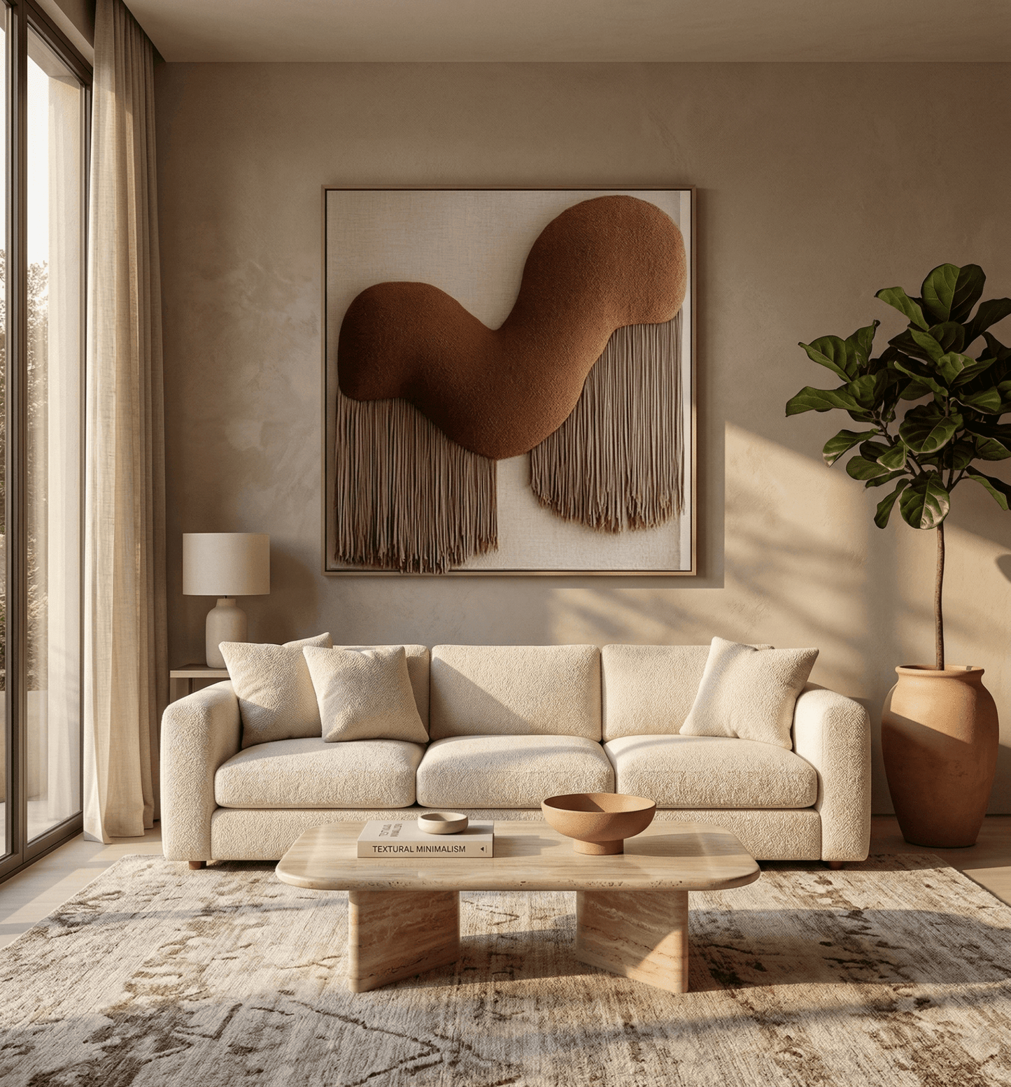 Bohemian Drama - Fabric statement piece - Arte de Amaris