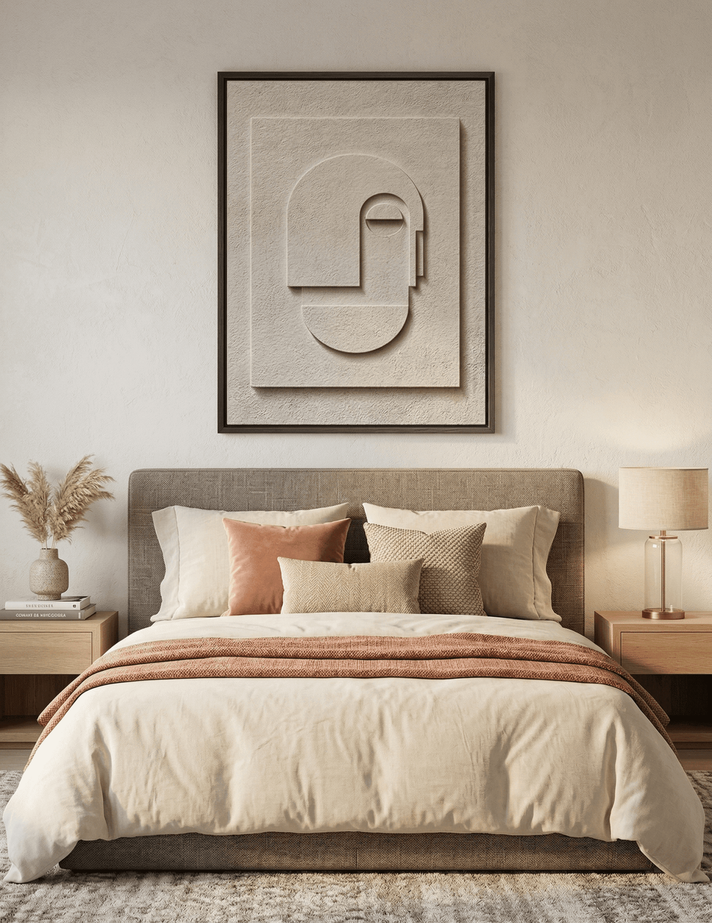 Quiet Profile | Minimalist Abstract Face Wall Art - Arte de Amaris