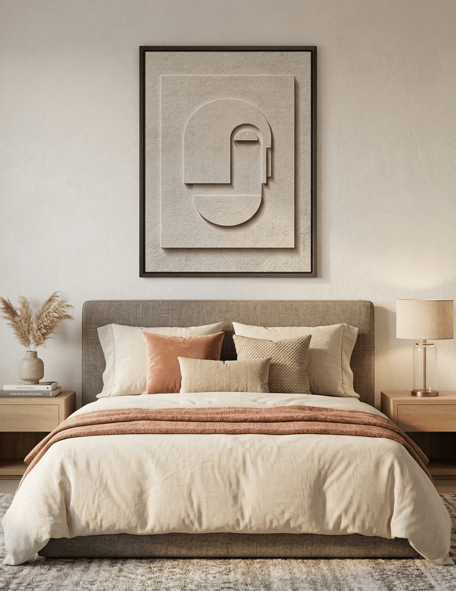 Quiet Profile | Minimalist Abstract Face Wall Art - Arte de Amaris